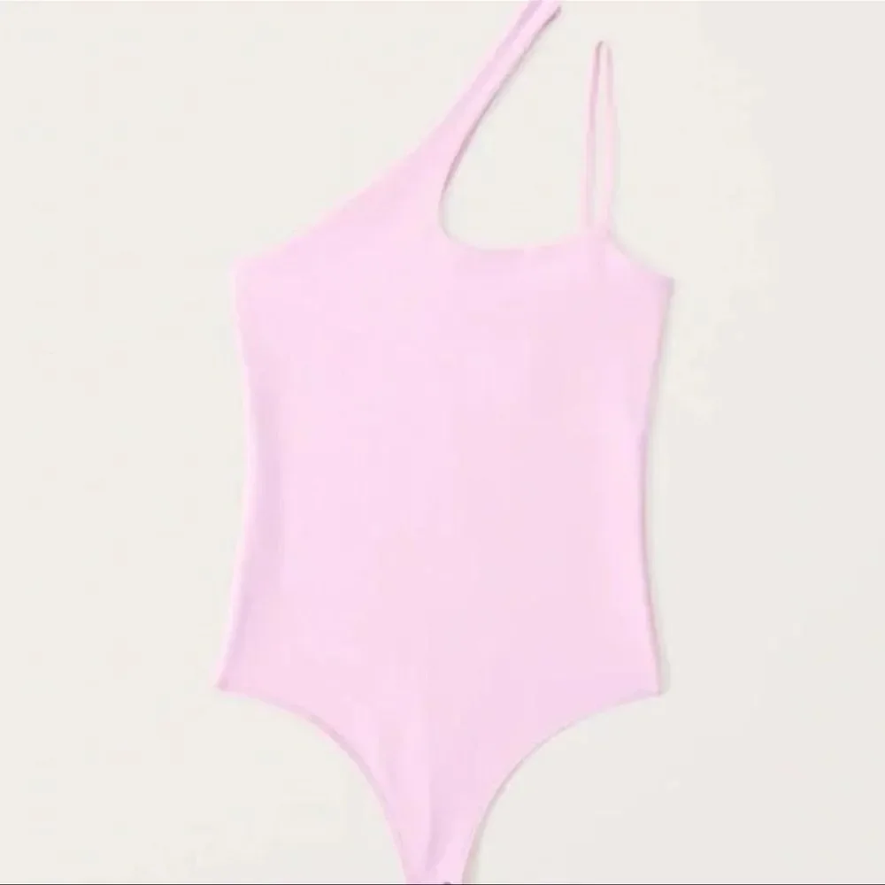 Abercrombie & Fitch Soft A&F Collection Asymmetrical Bodysuit - NWT - Size Large - Picture 1 of 8